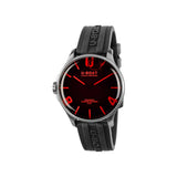 U-BOAT : U-Boat Darkmoon Red Rubber Strap