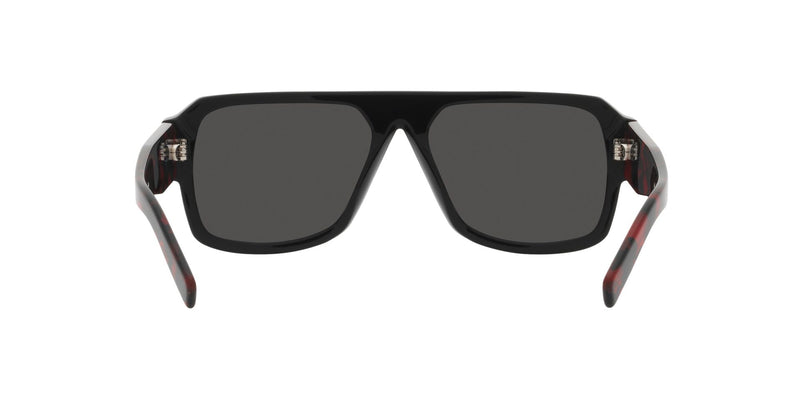 PRADA : Prada Rectangle PR22YS 1AB5/ SO, Tortoise Red