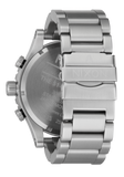 NIXON : Nixon 51-30 Chrono Silver | White Lume