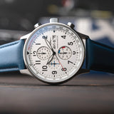 AVI-8 : Avi-8 Hawker Hurricane Classic Chronograph Bleu/ Blanc AV-4011-0x