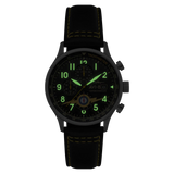 AVI-8 : Avi-8 Classic Chronograph Lightning Orange AV-4011-0z