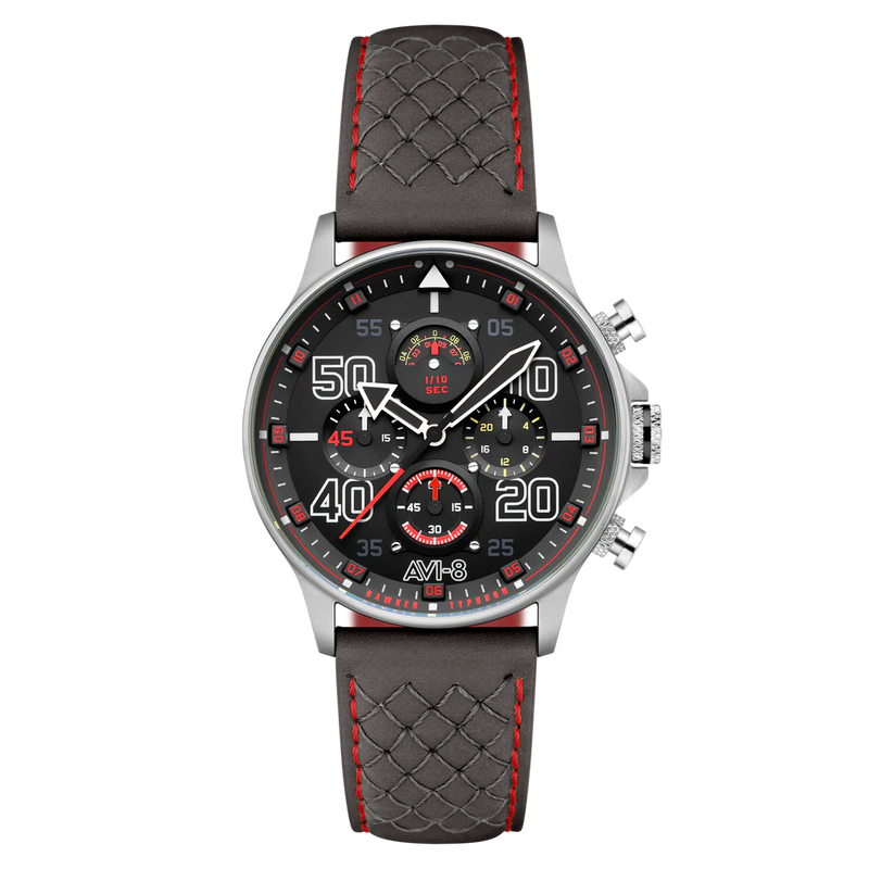 AVI-8 : Avi-8 Hawker Typhoon Av-4093-0A Gris/ Rouge