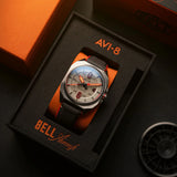 AVI-8 : BELL X-1 Machbuster Automatic Desert Khaki Av4115-07