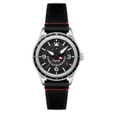 AVI-8 : FLYBOY Airmaster GMT Automatic Engine Black AV-4128-01