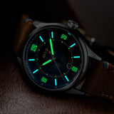 AVI-8 : Flyboy Lafayette Automatic 110th Anniversary Limited Edition Blue Horizon AV- 4153 02