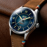 AVI-8 : Flyboy Lafayette Automatic 110th Anniversary Limited Edition Blue Horizon AV- 4153 02