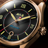 AVI-8 : Flyboy Lafayette Automatic 110th Anniversary Limited Edition Tarmac AV- 4153 04