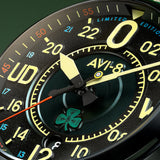 AVI-8 : Avi-8 Spitfire smith 24 Hour Automatic Paddy Green 4154-01
