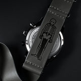 AVI-8 : Avi-8 X Mr. Skelly Hawker Hurricane Classic Chronograph 1924us, Édition Limitée