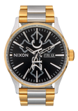 NIXON : Nixon 2PAC Sentry Stainless Steel Gold, A1379 5196-00