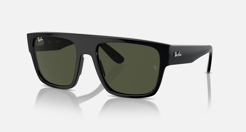 RAY-BAN : Ray-Ban, Drifter, Black, Rb0360s 902/ m3 57