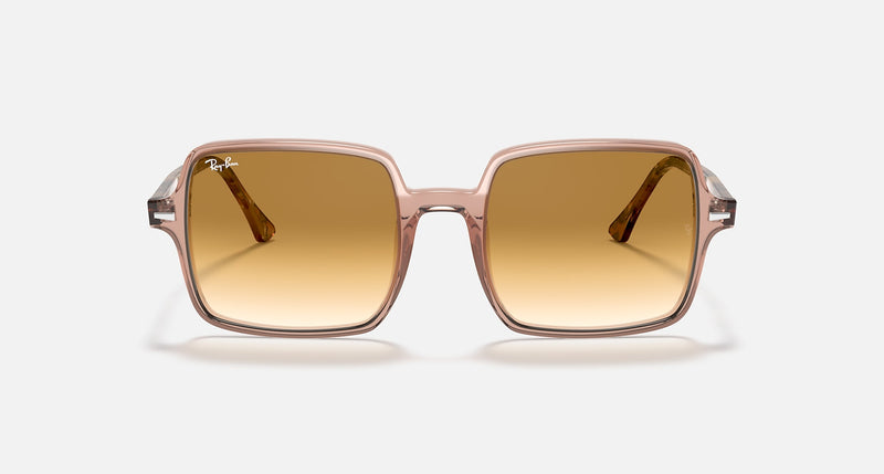 RAY-BAN : Ray-Ban Square II, Brun Transparent, Rb1973 1281/ 51