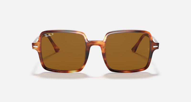 RAY-BAN : Ray-Ban Square II, Havane Rayé, Rb1973 954/ 31