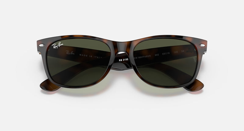 RAY-BAN : Ray-Ban Classic Wayfarer, Gris Poli Havane, Rb2140 127771 50