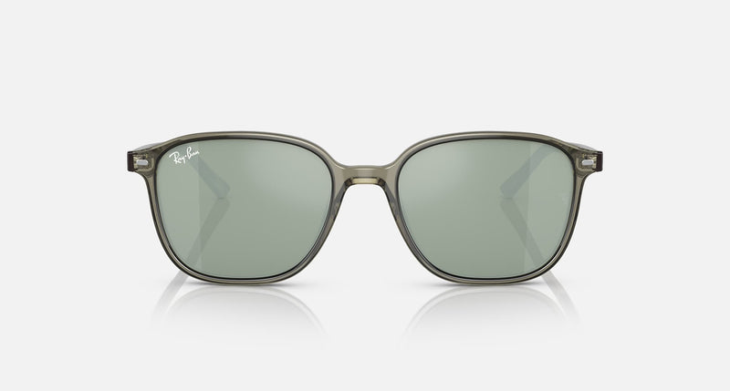 RAY-BAN : Ray-Ban Léonard, Vert/ Argent, Rb2193 66355c 51