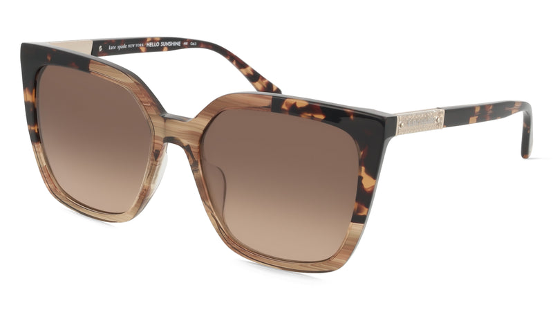 KATE SPADE : MARLOWE 20H, Horn Beige / Lentes: Brown Shaded