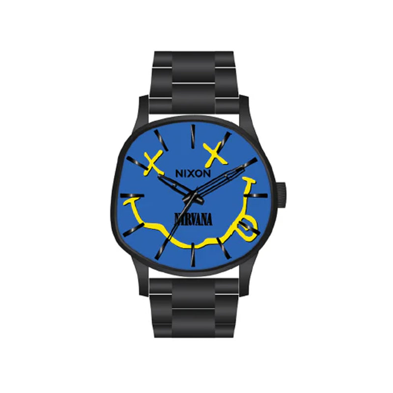 NIXON : Nixon X Nirvana Sentry Wobble, Blue Smiley