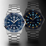 LUMINOX : Luminox Pacific Diver Automatic Watch 42mm with Textured Blue Dial