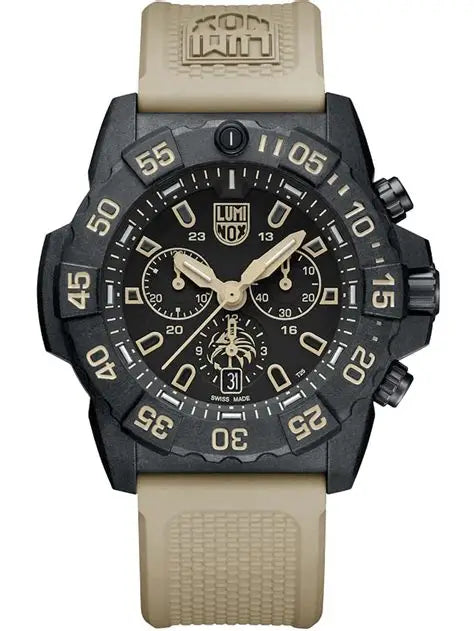 LUMINOX : Luminox XS.3590.NSF.SET Navy Seal Foundation Chronographe Set 45mm 20ATM
