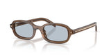 PRADA : Prada PRD06S 30W 50 Bleu/ Gris Transparent