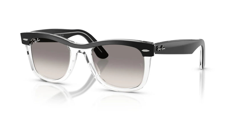 Ray-Ban Wayfarer Lunette Solaire Gris dégradé clair Unisex RB 2240f 1294/32 52