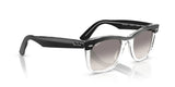Ray-Ban Wayfarer Lunette Solaire Gris dégradé clair Unisex RB 2240f 1294/32 52