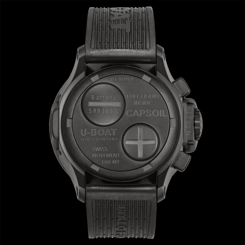 U-BOAT : U-Boat Capsoil  CHRONO DLC 45mm 8109