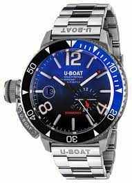 U-BOAT : Sommerso Ceramic, Silver Blue, 9519/MT