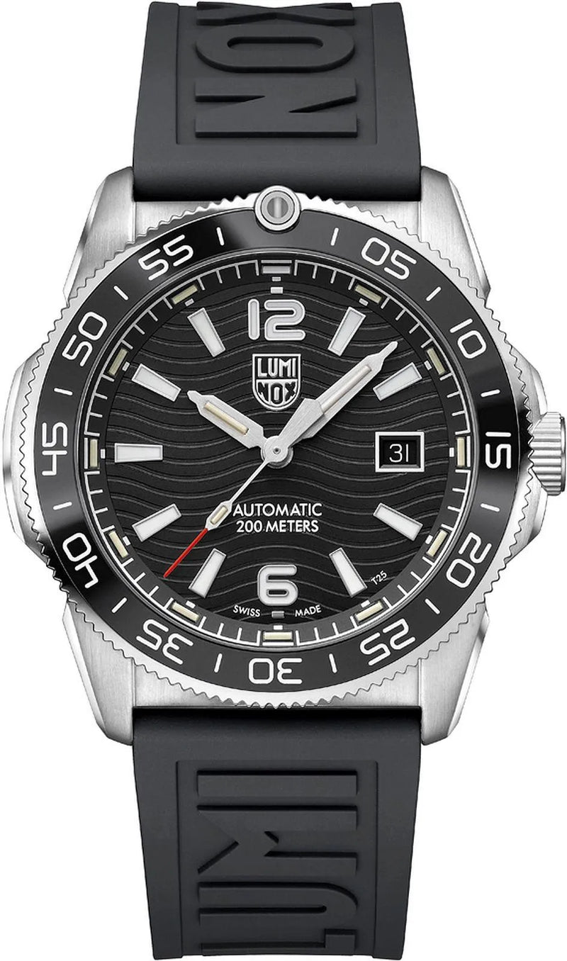 LUMINOX : Luminox XS.3101 Pacific Diver Watch 42mm with Black Textured Dial