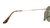 RAY-BAN : ROUND FLAT LENSES en or arista et lentilles argent flash mirroir | RB3447n 001/30