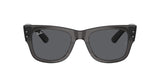 Ray-Ban Mega Wayfarer Gris foncé Lunette Solaire RB 0840s 1406/b1 51