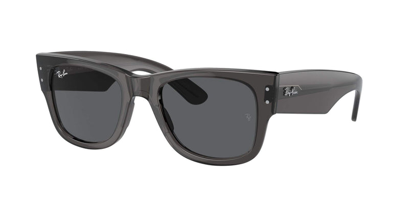 Ray-Ban Mega Wayfarer Gris foncé Lunette Solaire RB 0840s 1406/b1 51