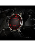 U-BOAT : U-Boat Darkmoon Red Rubber Strap