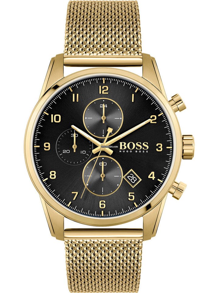 HUGO BOSS : Skymaster,1513838, Gold