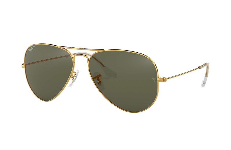 RAY-BAN : Aviator Classic, Or/Vert Classique G-15