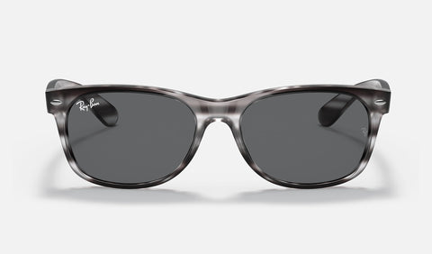 RAY-BAN : New Wayfarer Color Mix Rb2132 6430/b1 55 Gris Foncé