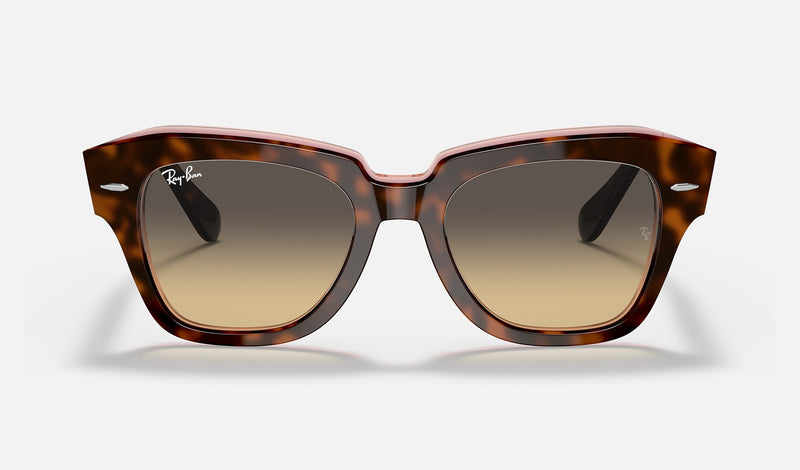 RAY-BAN : State Street Rb2186 1324BG 2n, Pink/ Tortiose