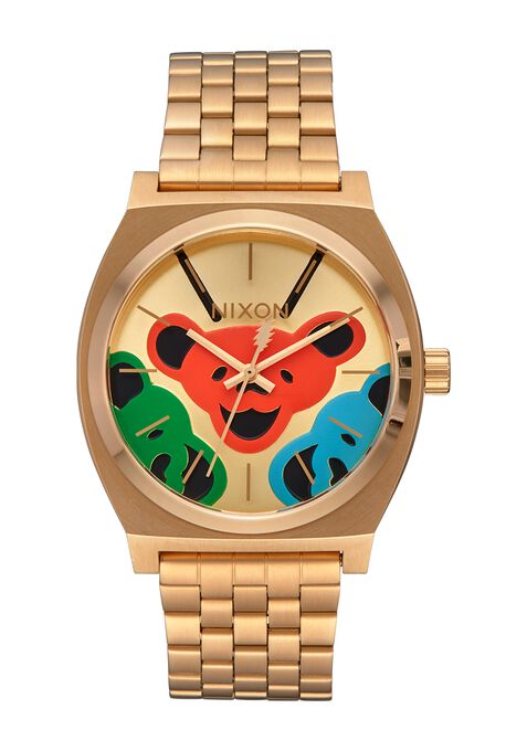 NIXON : X Grateful Dead  A1341 1313-00, Gold/ Bear Faces