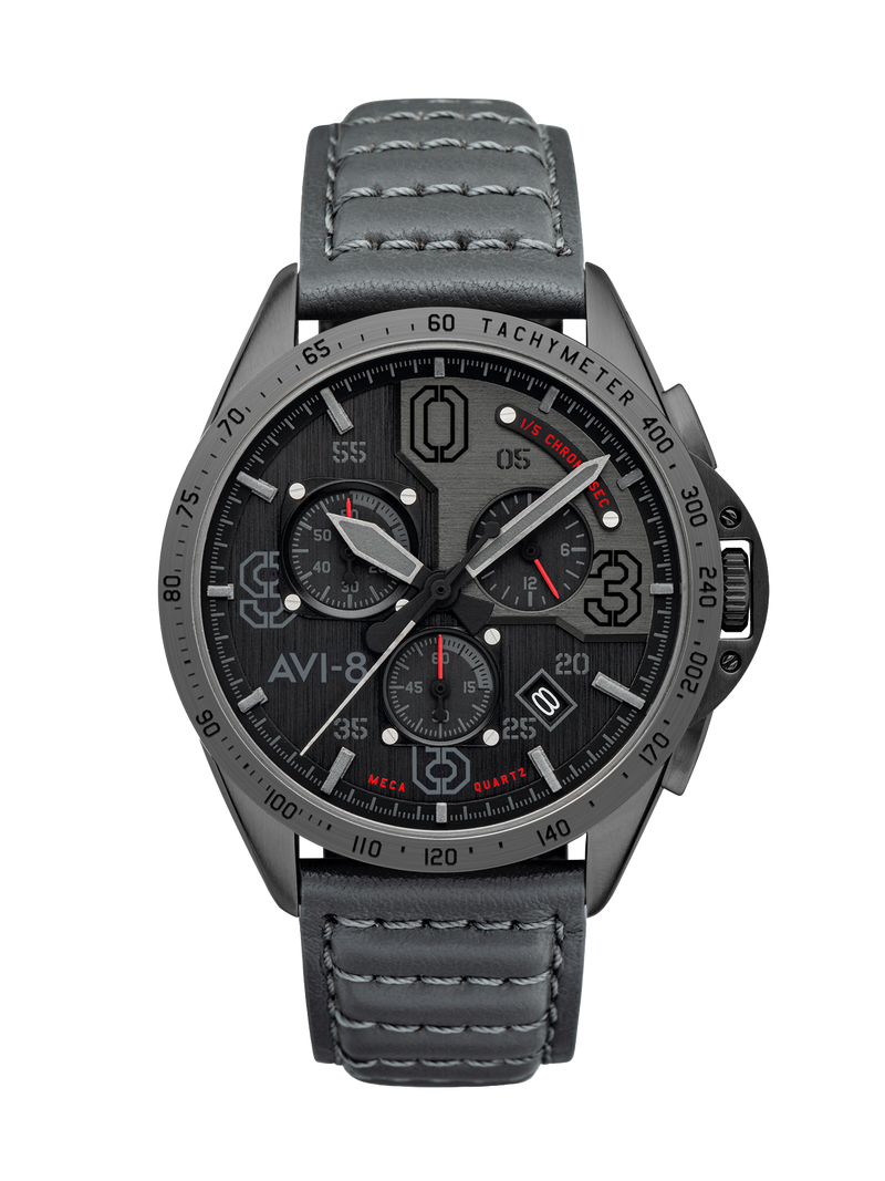 AVI-8 : Blakeslee Chronograph, Brevet, AV-4077-03