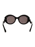 Balenciaga : Balenciaga Twist Round Tinted Black, BB020 8S 001