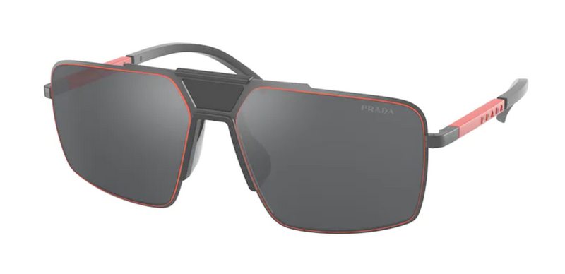 PRADA : MATTE GREY, 0PS 52XS