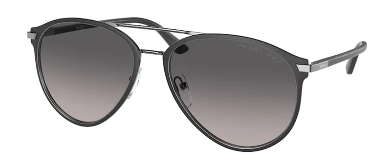 PRADA : MATTE BLACK/GUNMETAL, 0PR 51WS