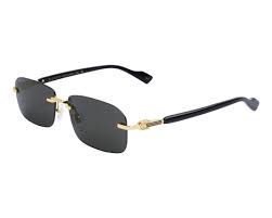 GUCCI : Gucci Eyewear GG1221S 001, Gold Black